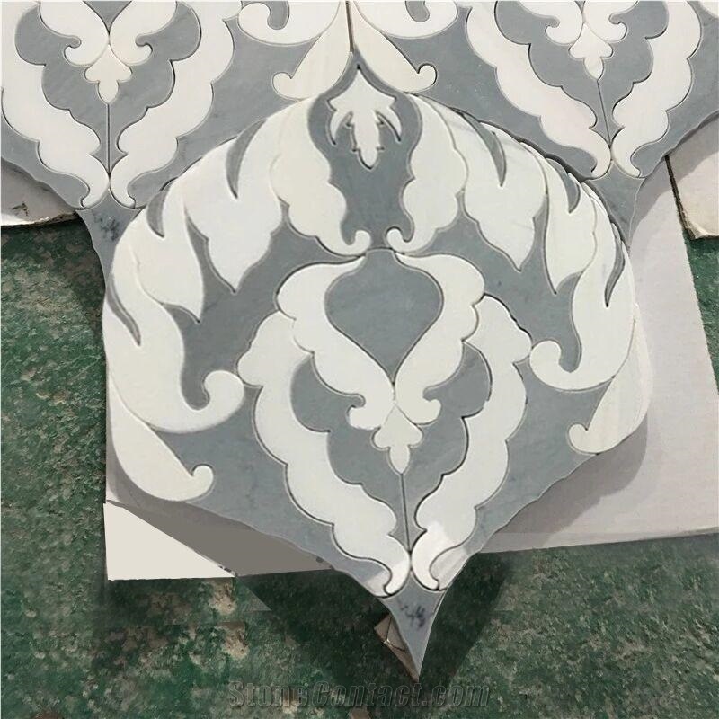 Water Jet Marble Mosaic Tiles and Pattern