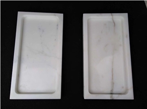White Marble Plate Home Furniture Mirror