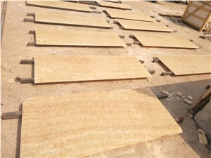 Yellow Honey Onyx Slab Flooring Tile Stone Pattern