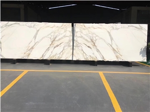Calacatta Gold Marble Slabs 2cm Thickness