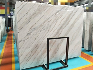 Guangxi White Marble Big Slabs Flooring Wall Stone