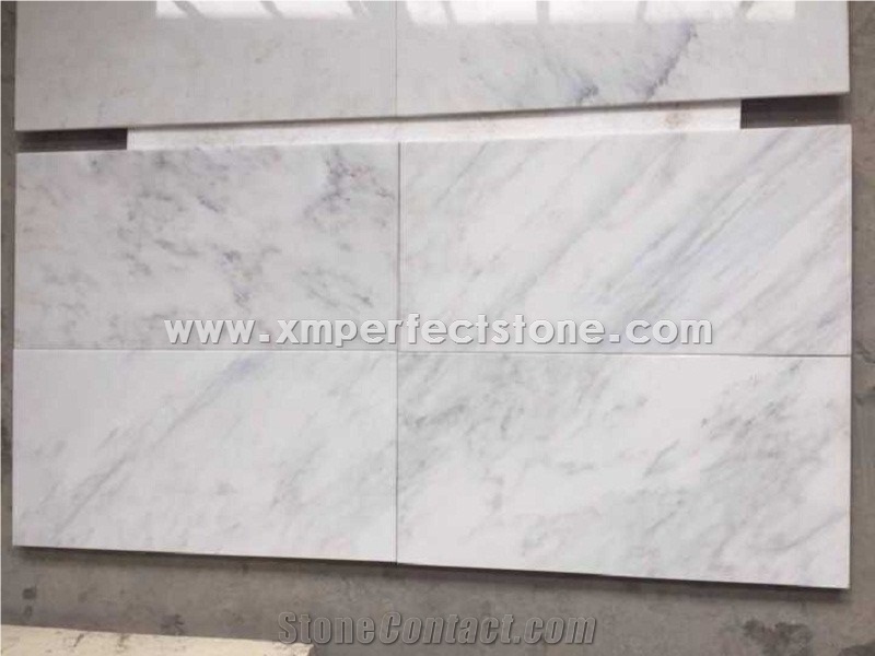 3cm Oriental White Marble Tiles & Slabs