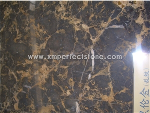 China Black Gold Marble, China Portoro Marble