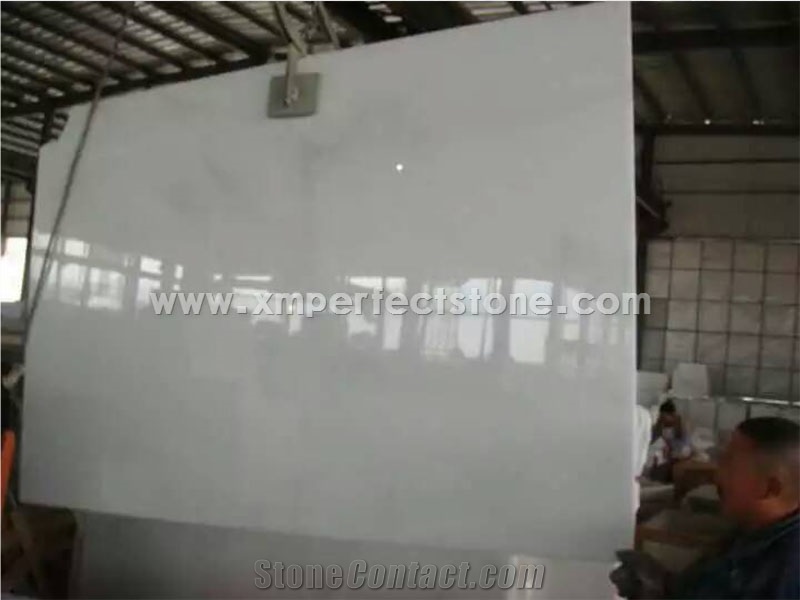 Chinese Crystal White Marble Tile (Own Factory)