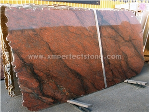 High Quality Red Dragon Polished Marble Slabs
