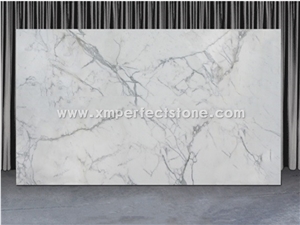 Italy Statuario White Marble Slabs