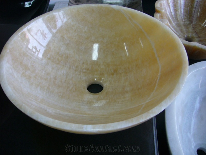Natural Onyx Stone Vessel Sink Wholesale