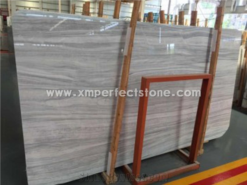 Popular White Marble Greek White Wood Grain Tiles