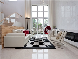 Royal White Marble Pure White with Gold Vein