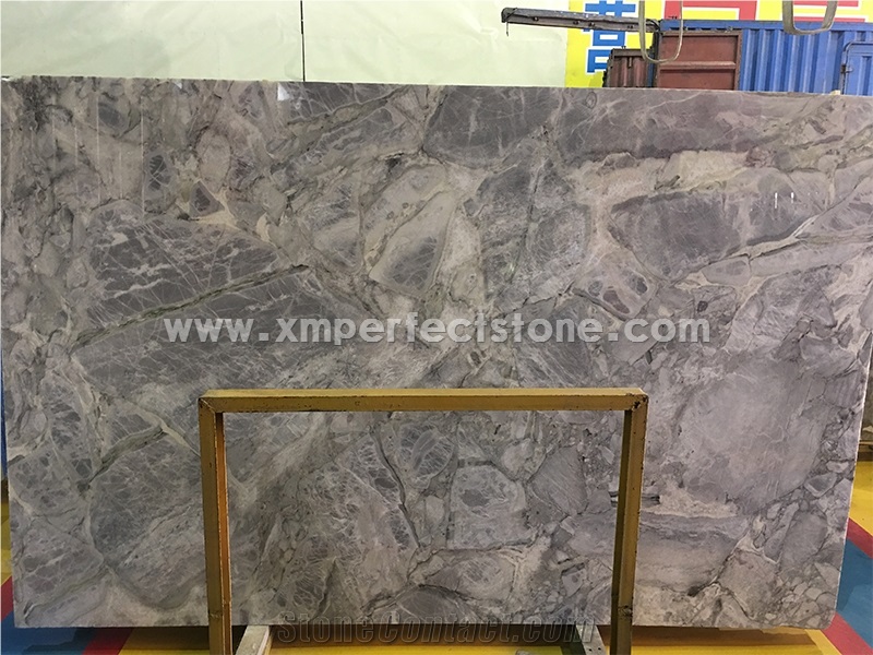 Victoria Blue Grey Marble Slab Chinese Blue Marble