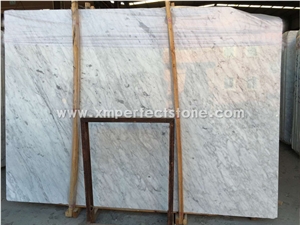 White Carrara Extra Marble Slabs