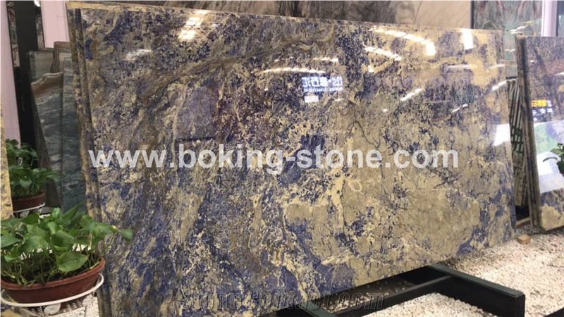 Sodlight Blue Granite Slabs Ascas Blue