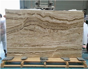 Travertine Onyx Composite Translucent Thin Panels