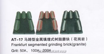Frankfurt Segmented Grinding Brick for Granite