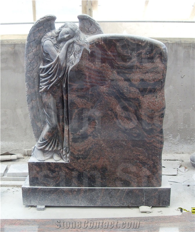 Aurora Brown Angel Monuments/Headstone/Tombstone