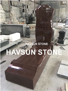 Cat Eye Brown Color Monument/Tombstone/Gravestone