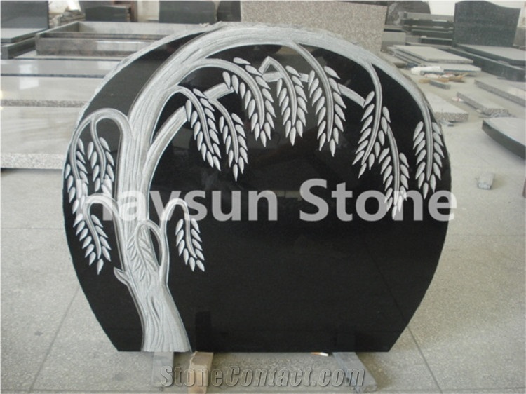 Engraved Tree Headstone/Tombstone/Monument