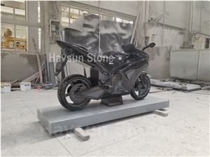 New Motorcycle Motorbike Moto Headstone Tombstone