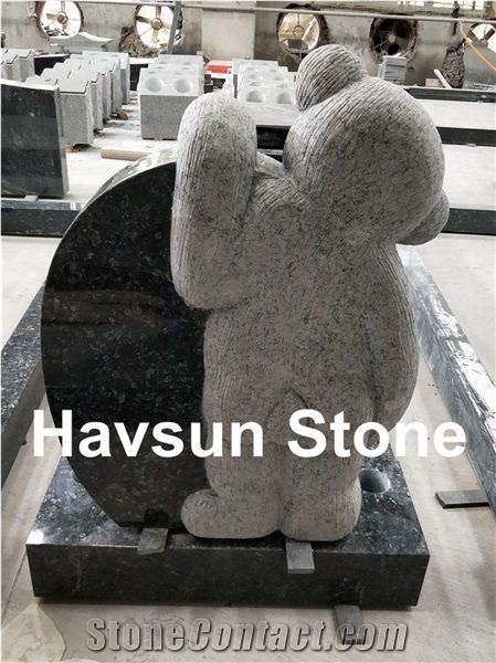 Teddy Bear Headstone/Tombstone for Baby, Kids
