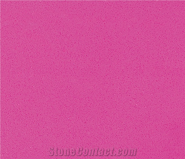 Pure Rosy Quartz Slab/ Engineered Quartz Stone