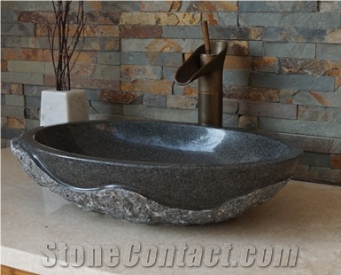 Grey Granite Bathroom Sink for Sale
