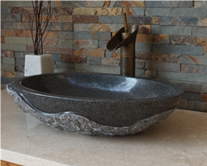 Grey Granite Bathroom Sink for Sale