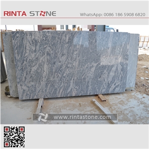 China Verde Marina Kuppam Grey Granite Slabs