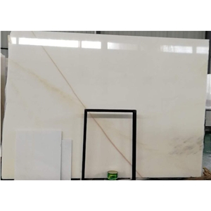 China White Marble With Gold Vein