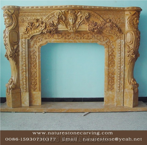 Fireplace Mantel Sculpture Fireplace Indoor