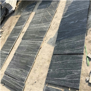Black Ash Granite Tile Landscape Granite Tile