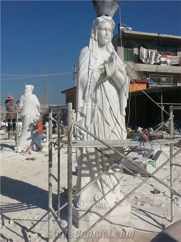 China White Marble Human Sculpture