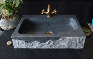 G654 Granite Sinks,Dark Grey Granite Basins,