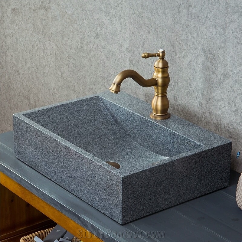 G654 Granite Wash Basins, Pangdang Granite Sinks