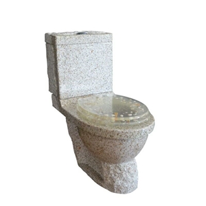 G682 Yellow Rusty Granite Toilet Stone Toilet