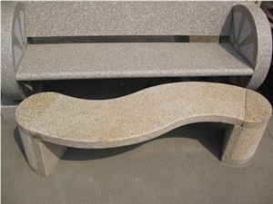 Granite Outside Bench,Natural Stone Exterior Bench