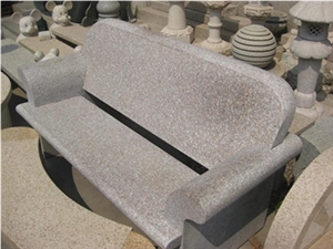Granite Outside Bench,Natural Stone Exterior Bench