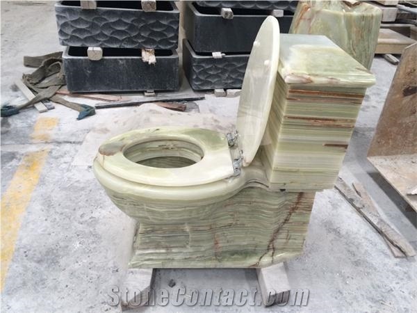 Green Onyx Toilets, Natural Stone Toilets
