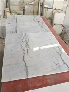 Guangxi White Marble Flooring Tiles Wall Tiles