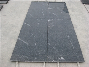 Jet Mist Granite Tiles, Snow Grey Granite Flooring