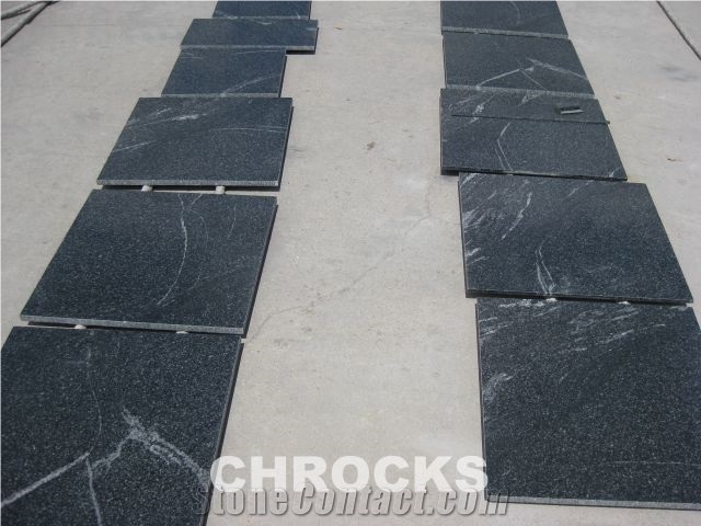Jet Mist Granite Tiles, Snow Grey Granite Flooring