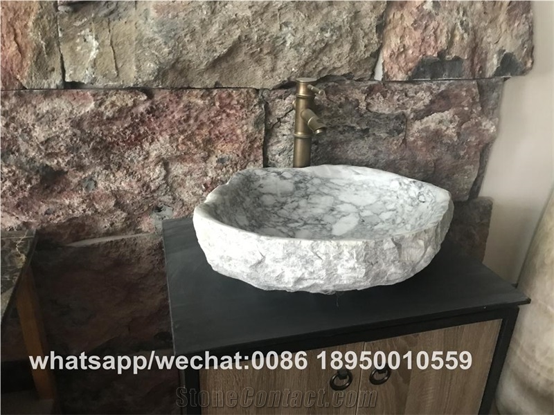 Kalala China Marble Bathroom Vessel Sinks Basin