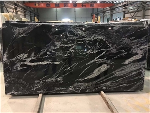 Multicolor Black Granite Polished Gangsaw Slabs