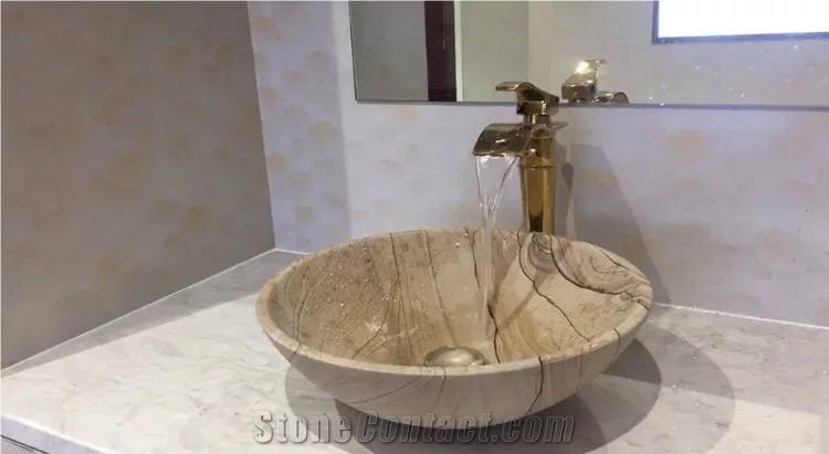 Sandstone Sinks, Yellow Sandstone Bathroom Basins