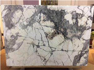 Cold River Snow Marble,China White Polished Tile