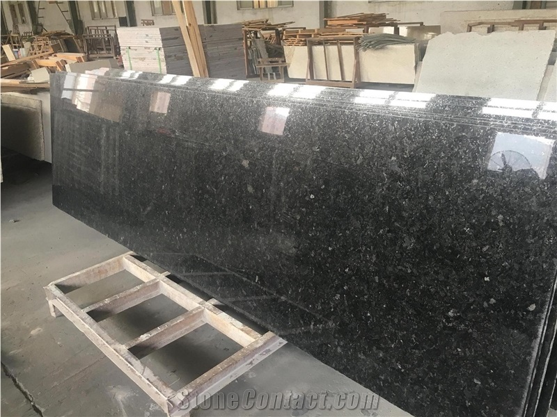 Labrador Black Angola Granite,Polished Wall Tile