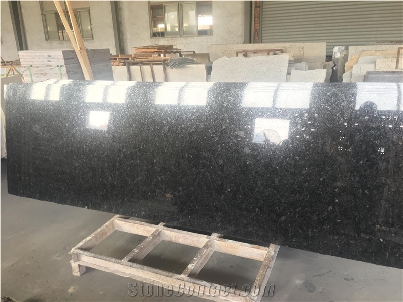 Labrador Black Angola Granite,Polished Wall Tile
