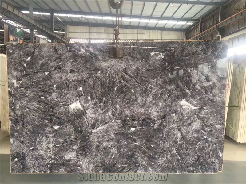 Snowy Mountain Grey Fox Granite,China Grey Slab