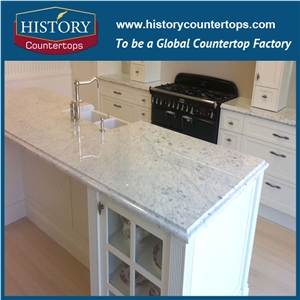 White Marble Countertops Multi-Family Projects