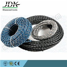 Plastic Fixing Diamond Wire Saw for Granite Marble