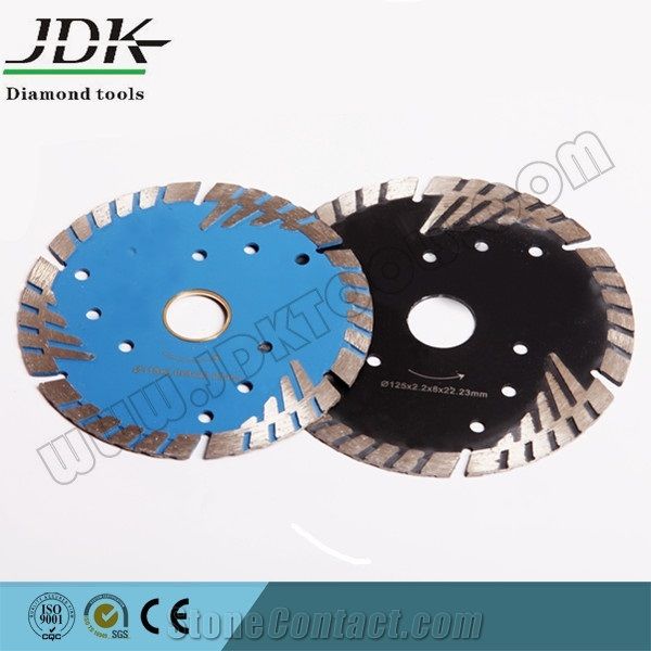 Protectional Teeth Turbo Cutter for Granite Marble
